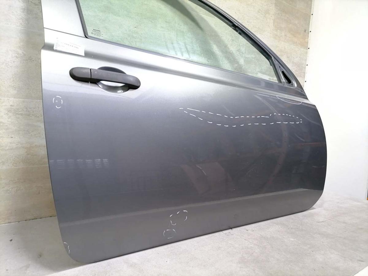 Nissan Micra K12 original T&uuml;r vorn rechts KY5 Graumetallic 3T&uuml;rer Bj.2004